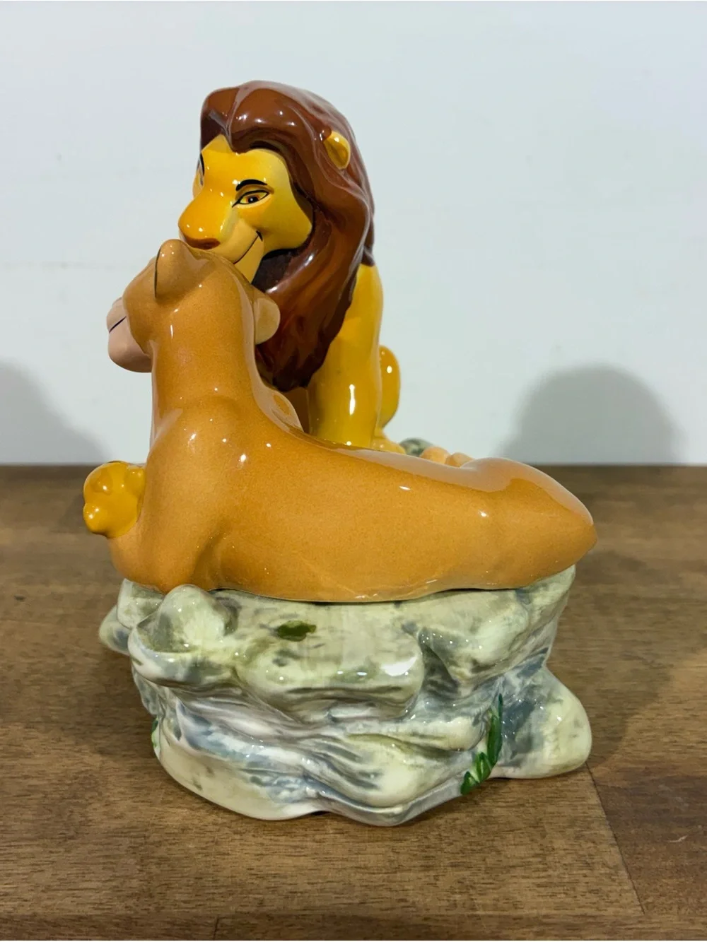 1994 Schmid Disney Lion King Music Box Simba Nala Circle of Life Musical